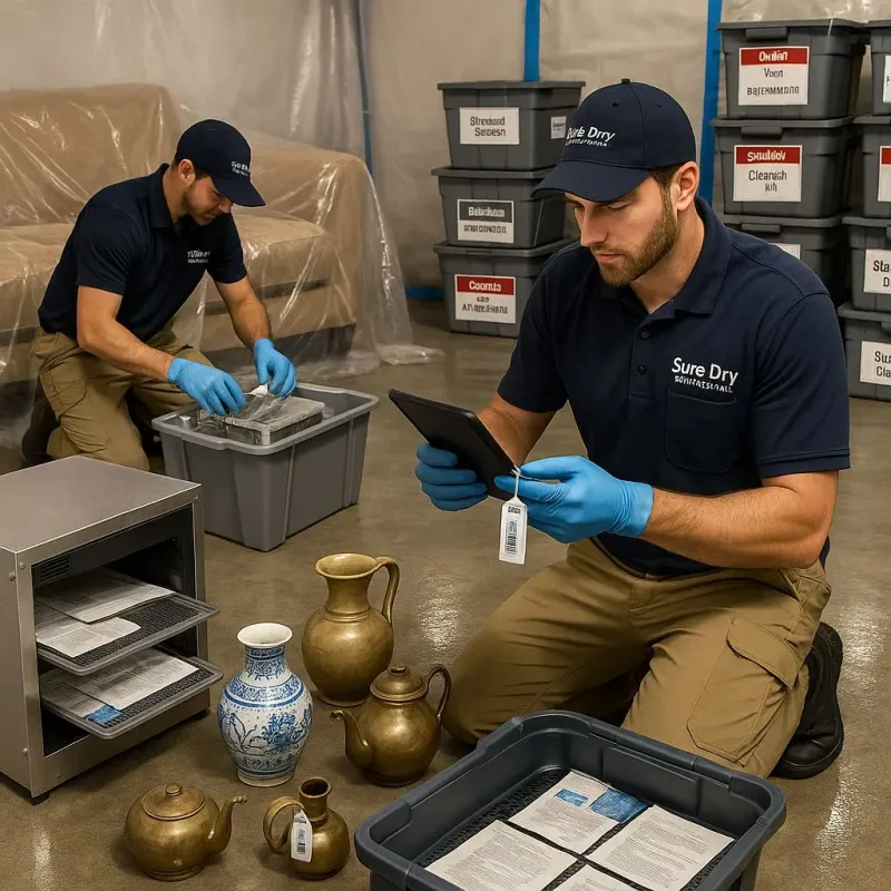 Content Protection and Restoration process in Lackland Air Force Base, TX